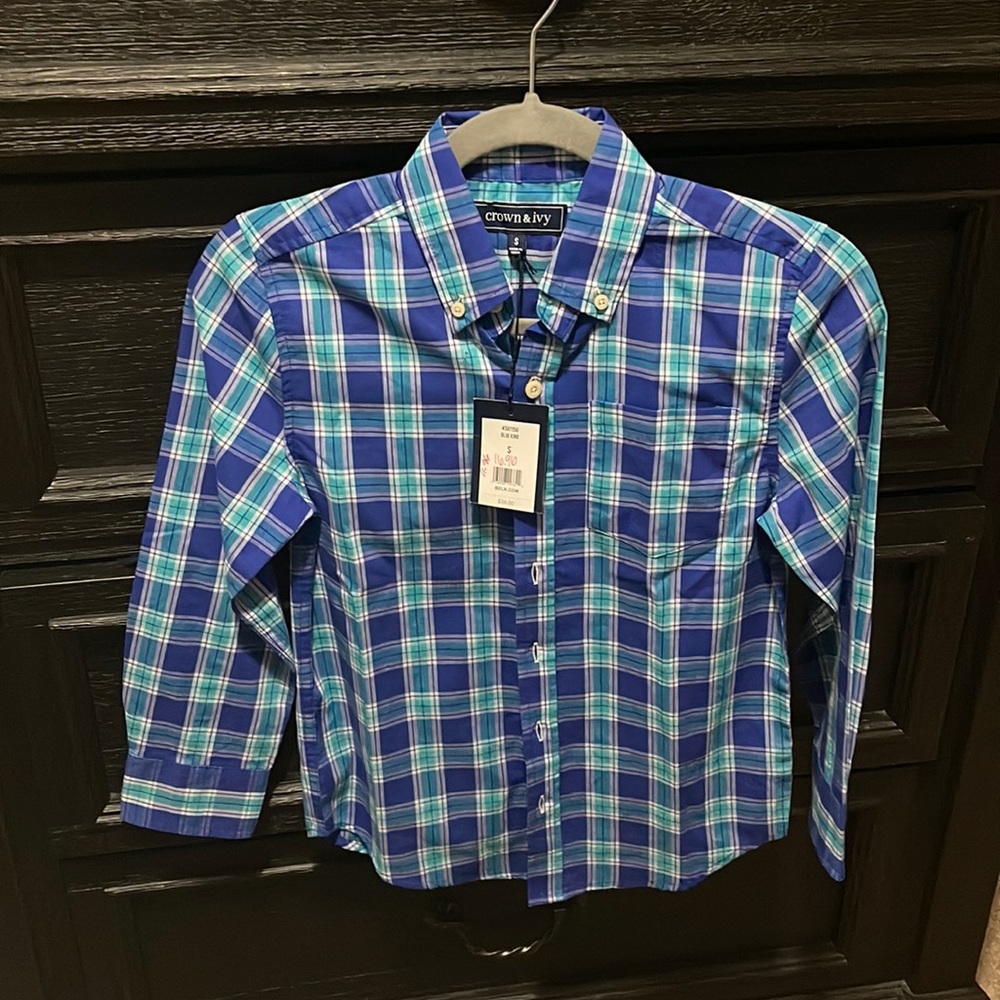 Boys crown and ivy dress shirt